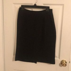 Long pencil skirt